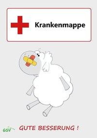 GSV Krankenmappe für die Grundschule Edgar, das Schaf - grau