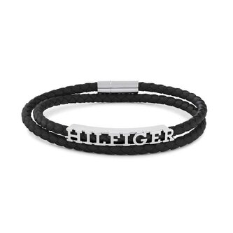 Fashion dvojitý kožený náramek pro muže 2790587 Tommy Hilfiger