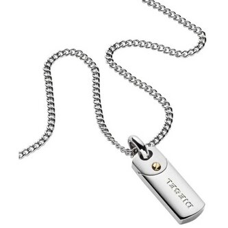 Stylový pánský náhrdelník s přívěskem DX1116040 Diesel