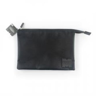 Piórnik na suwak czarny