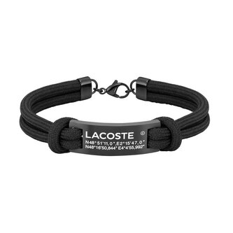 Moderní textilní náramek pro muže Elios 2040176 Lacoste