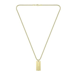 Elegantní pozlacený náhrdelník pro muže Adventurer 2040090 Lacoste