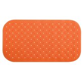 MSV protiskluzová podložka do vany CLASS Premium, oranžová, SBS kaučuk, 36 x 65 cm