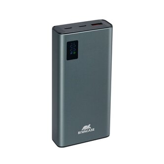 Riva Power VA1022 powerbanka 20000mAh QC/PD kovové tělo, LCD