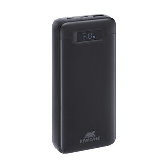 Riva Power VA1082 powerbanka 20000mAh PD 65W s LCD pro notebooky, černá