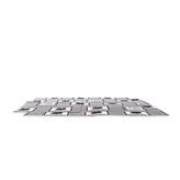 Nedis tukový filtr do digestoře, 57 x 47 cm, barevný indikátor výměny, 2 ks (CHFI210MI)