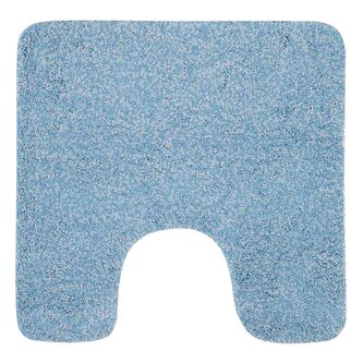 Spirella koupelnová WC předložka GOBI, světle modrá, mikrovlákno, 55 x 55 cm