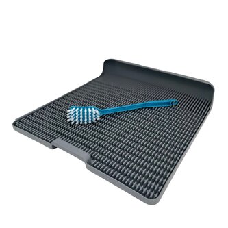 Integrovaná toaleta pro domácí mazlíčky M-45x58cm Šedá