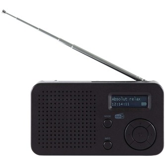 Nedis IMPERIAL DABMAN 17 radiopřijímač DAB+, FM, bluetooth, černý