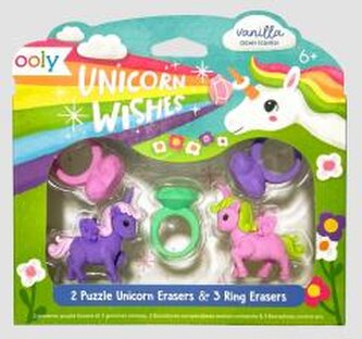 Pachnące Gumki do Ścierania i Składania 5szt