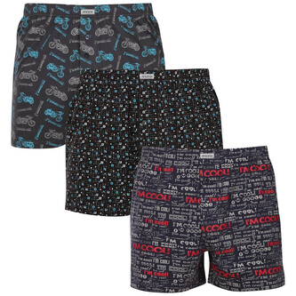 3PACK pánské trenky Andrie vícebarevné (PS 5818-5mix) XL