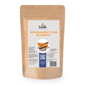 Pomerančový cukr se skořicí 150g