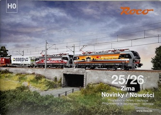Roco Katalog novinek zima 25/26 v českém a polském jazyce
