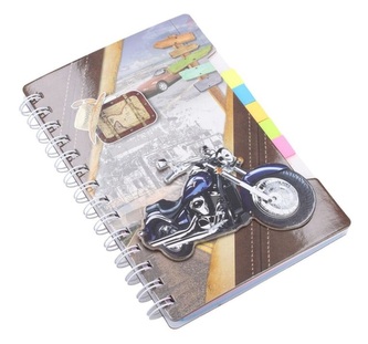 Notes DOPRAVNÍ PROSTŘEDKY linkovaný 60 listů, motorka