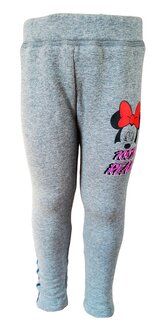 Dívčí legíny MINNIE vyteplené s chlupem šedé, velikost: 116/122