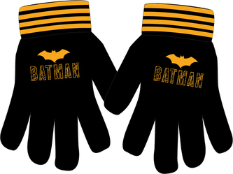 Chlapecké rukavice BATMAN černé