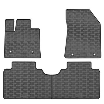 Gumové autokoberce Lynk & Co 02 2021- (hybrid)