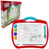 Velká Magnetická kreslící tabule s razítky - barevná - více druhů