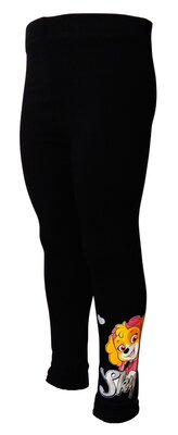 Dívčí legíny TLAPKOVÁ PATROLA Skye černé, velikost: 116/122
