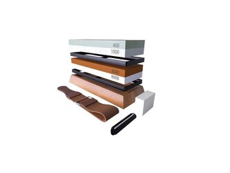 Vodní brusné kameny s příslušenstvím, sada 8 ks - KRAFT&DELE;