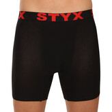 Pánské boxerky Styx long sportovní guma černé (UN4960) XXL