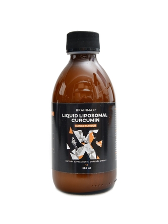 BrainMax - Liquid Liposomal curcumin 200 mg 250 ml mango