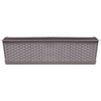 Truhlík s miskou RATOLLA CASE - mocca 88,1 cm, doprodej