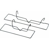 Držák na truhlíky RESPANA HANGER kovový černý 56,5 cm, doprodej