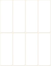 Avery Zweckform 3079 Etikety na ruční popis 50x19 mm, bílé