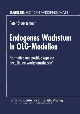 Endogenes Wachstum in OLG-Modellen