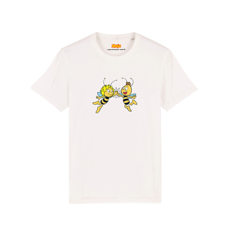 Tričko dětské Včelka Mája a Vilík Bílé L
