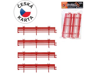 Náhradní svodidla k autodráze