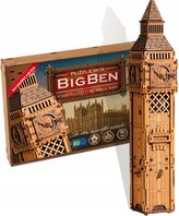 WOODEN CITY 3D dřevěné puzzle Escape puzzle box: Big Ben 269 dílků