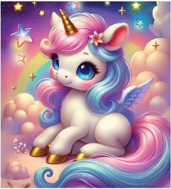 WOODEN CITY Dřevěné puzzle Kouzelné sny o jednorožcích 20 dílků