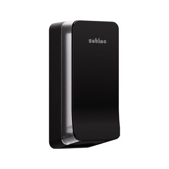 Zásobník na skládaný toaletní papír BT1 - černý