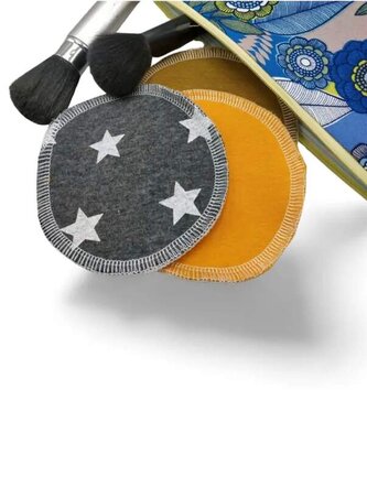 Odličovací textilní kolečko z bambusového aksamitu