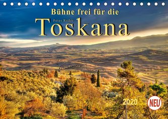 Bühne frei für die Toskana (Tischkalender 2020 DIN A5 quer)
