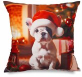 Vánoční polštář XMAS DOG VI. 40x40 cm Mybesthome