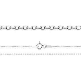 NB-7030-55 Stříbrný řetízek ANKER, tl.1mm