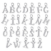 NB-4486-L Stříbrný přívěšek - iniciála písmeno - iniciála "L"