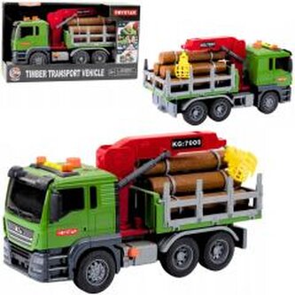 Auto do przewozu drewna ze światłem i dźwiękiem