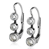 ZB29144 Stříbrné náušnice se zirkony