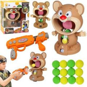 Interaktywna strzelnica Chomik Łakomczuch