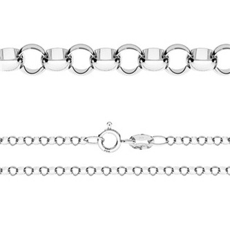 NB-7050-42 Stříbrný řetízek očkový ROLO 1,4mm