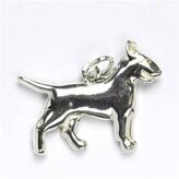 CS3104 Stříbrný přívěšek pes bulteriér - zvířátka