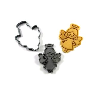 Anděl dvoudílné vykrajovátko s razítkem