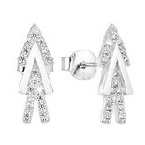 EG2832 Stříbrné náušnice se zirkony