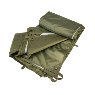 Nepromokavá plachta s oky Brandit Premium Tarp 3x4 m - olivová