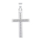 NB-4605 Stříbrný přívěšek křížek