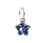 CS3500-LSF Dětský přívěšek kytička, Crystals from SWAROVSKI® Light Sapphire - květiny